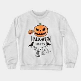 JERSEY2SHOP Halloween costumes for couples, women, men and children. Sticker Crewneck Sweatshirt